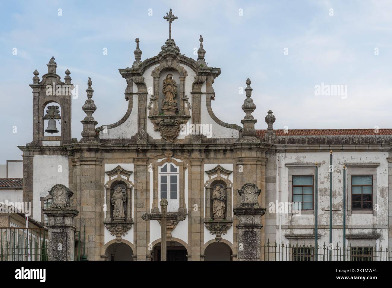 Convento de Santo Antonio dos Capuchos - Guimaraes, Portugal Foto de stock