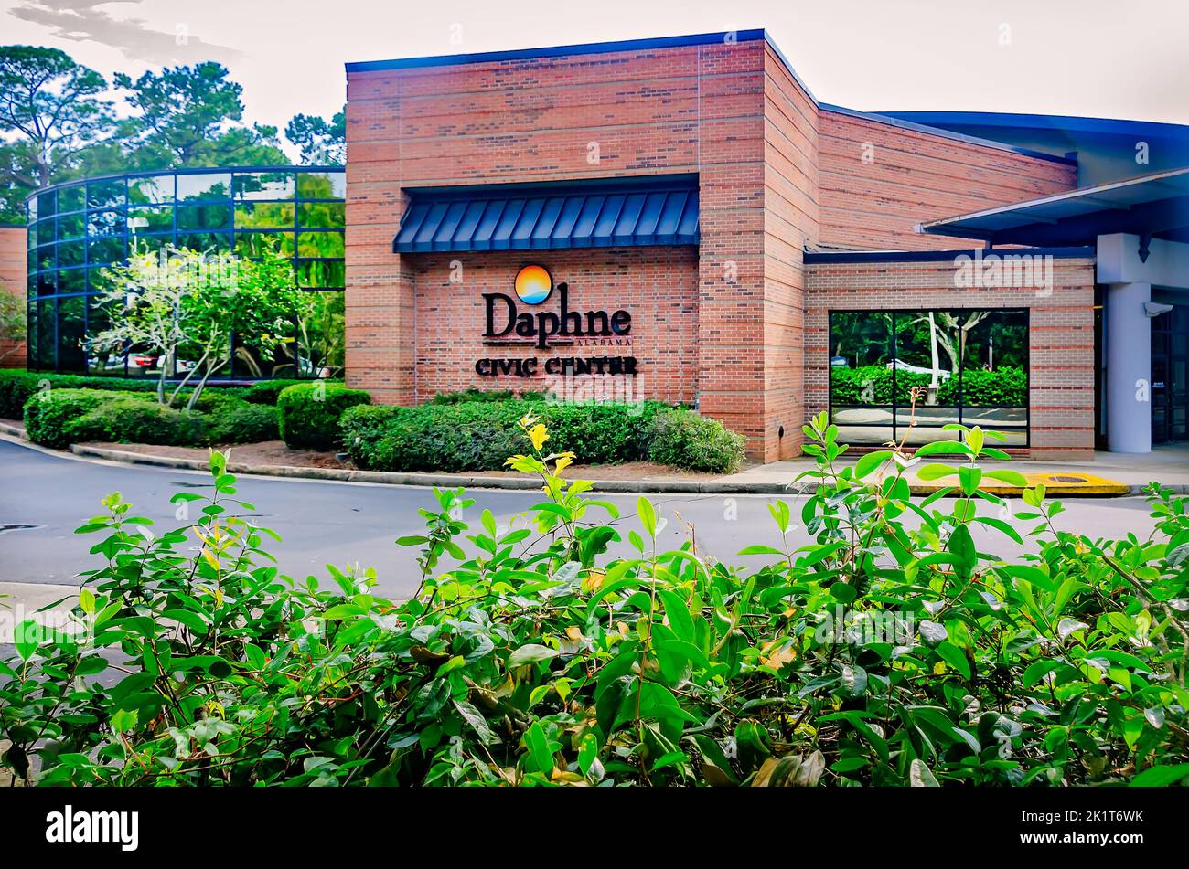 El Centro Cívico Daphne está representado el 8 de septiembre de 2022, en Daphne, Alabama. Foto de stock