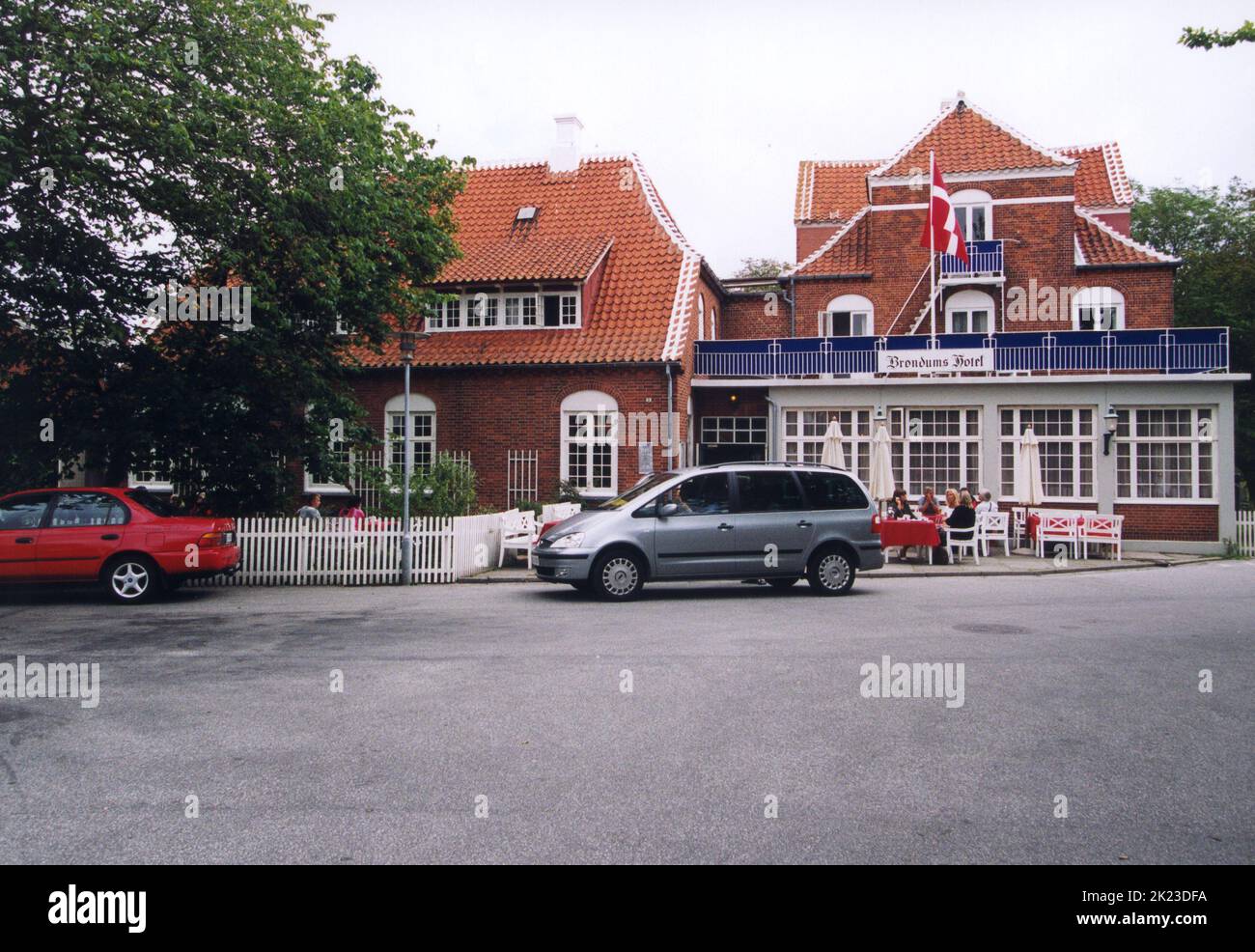 HOTELL BRÖNDUM Dinamarca Skagen hotel de renombre en el norte de Jylland Foto de stock