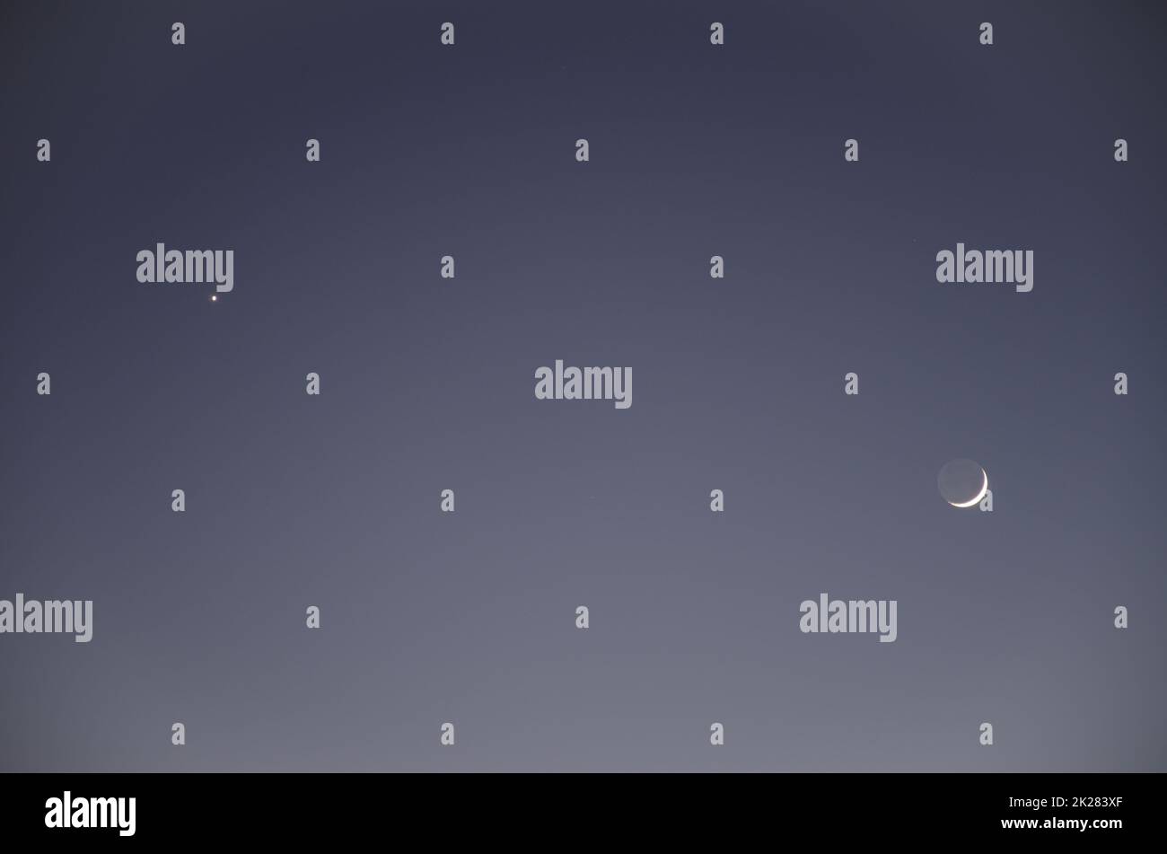 Estrella y luna creciente fotografías e imágenes de alta resolución Alamy