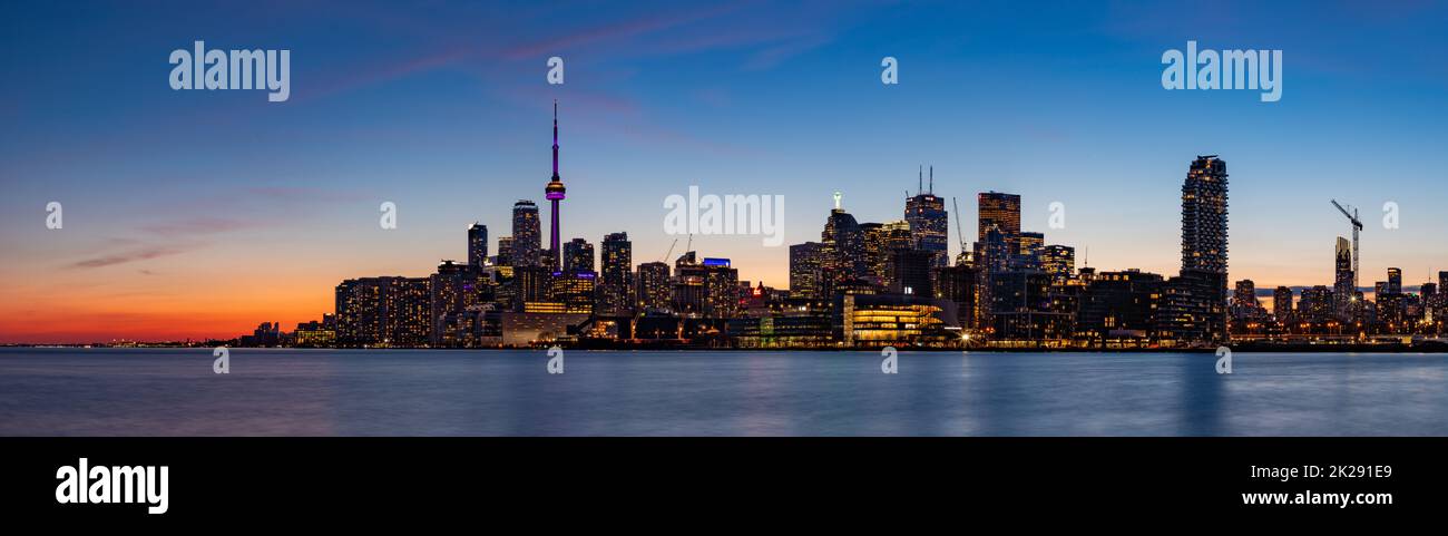 Toronto Sunset III Foto de stock