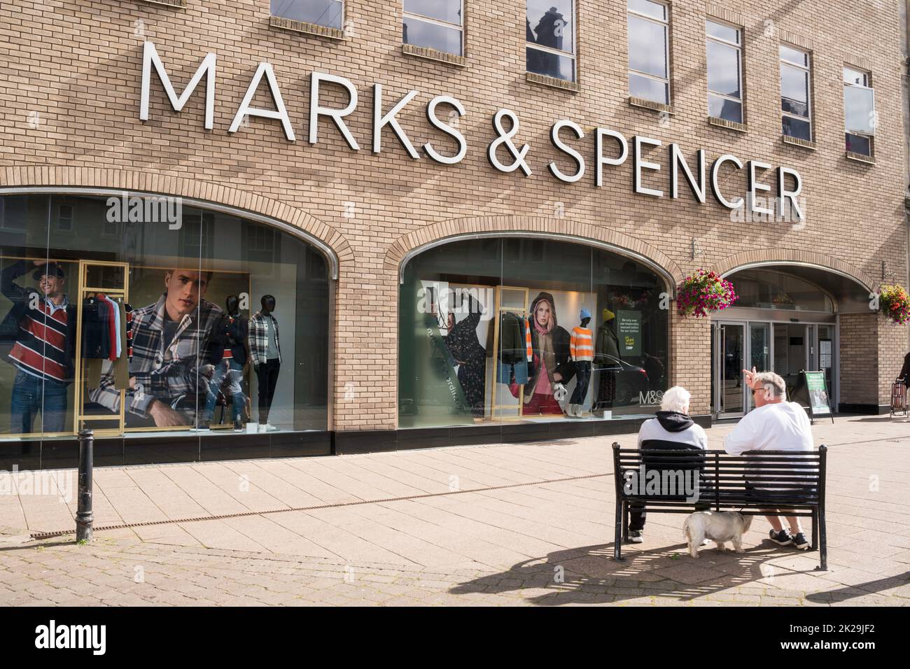 Tienda Marks and Spencer en Ayr, Ayshire, Escocia, Reino Unido Foto de stock