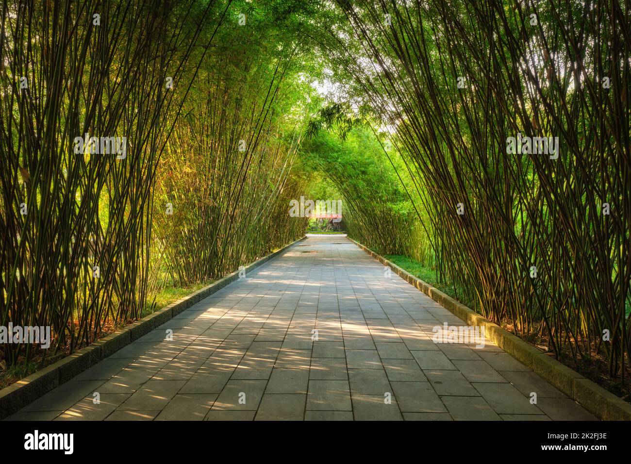 Parque Wangjianglou. De Chengdu, Sichuan, China Foto de stock