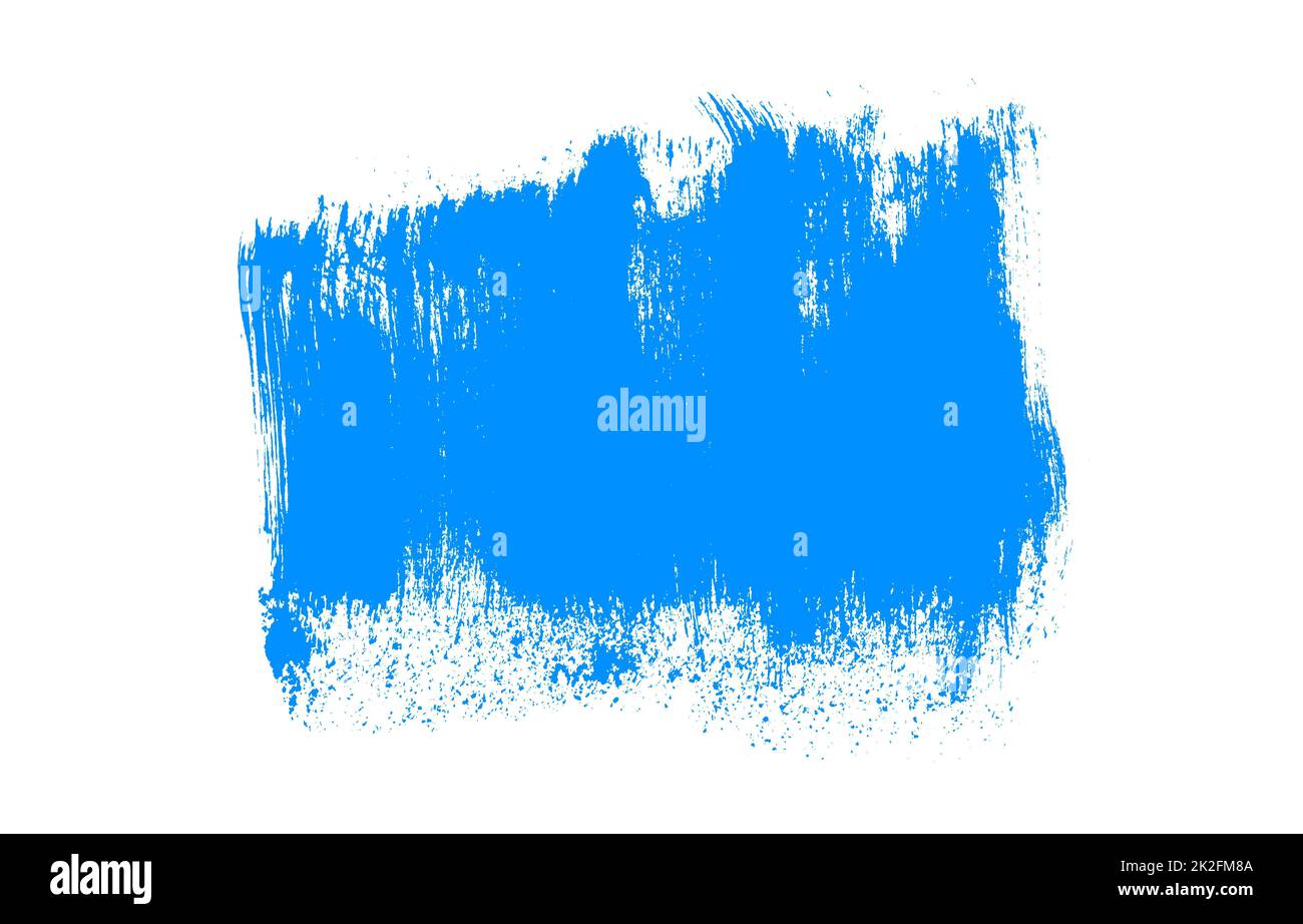 Dibujo azul de textura sucia dibujada a mano Foto de stock