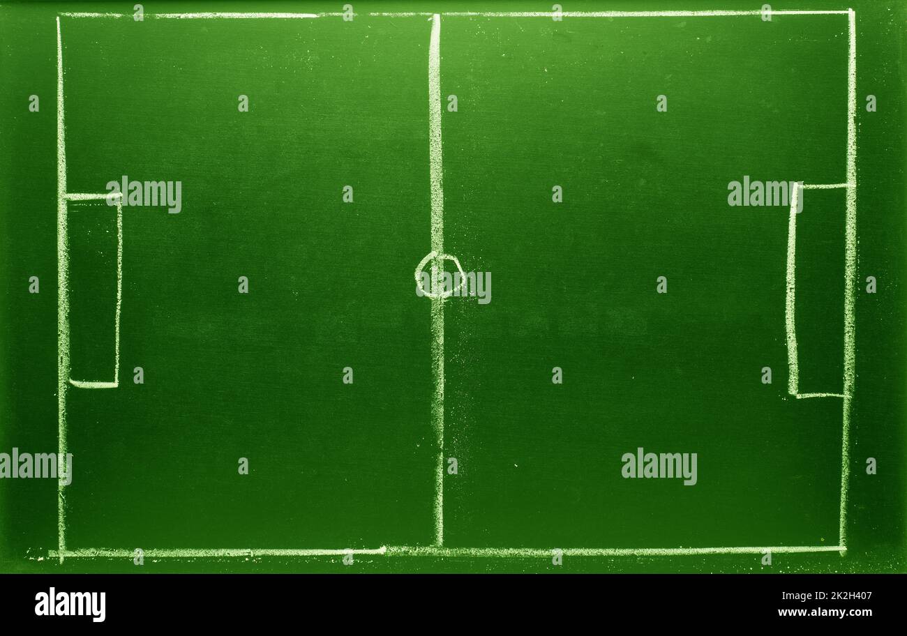 Campo de fútbol en la pizarra fotografías e imágenes de alta resolución -  Alamy