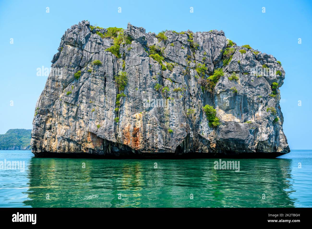 Parque Nacional MU Ko Ang Thong, Golfo de Tailandia, Siam, colorido