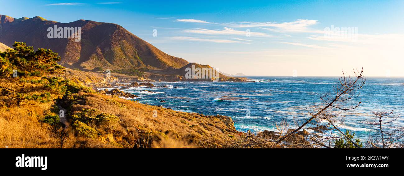 big sur coast california, ee.uu Foto de stock