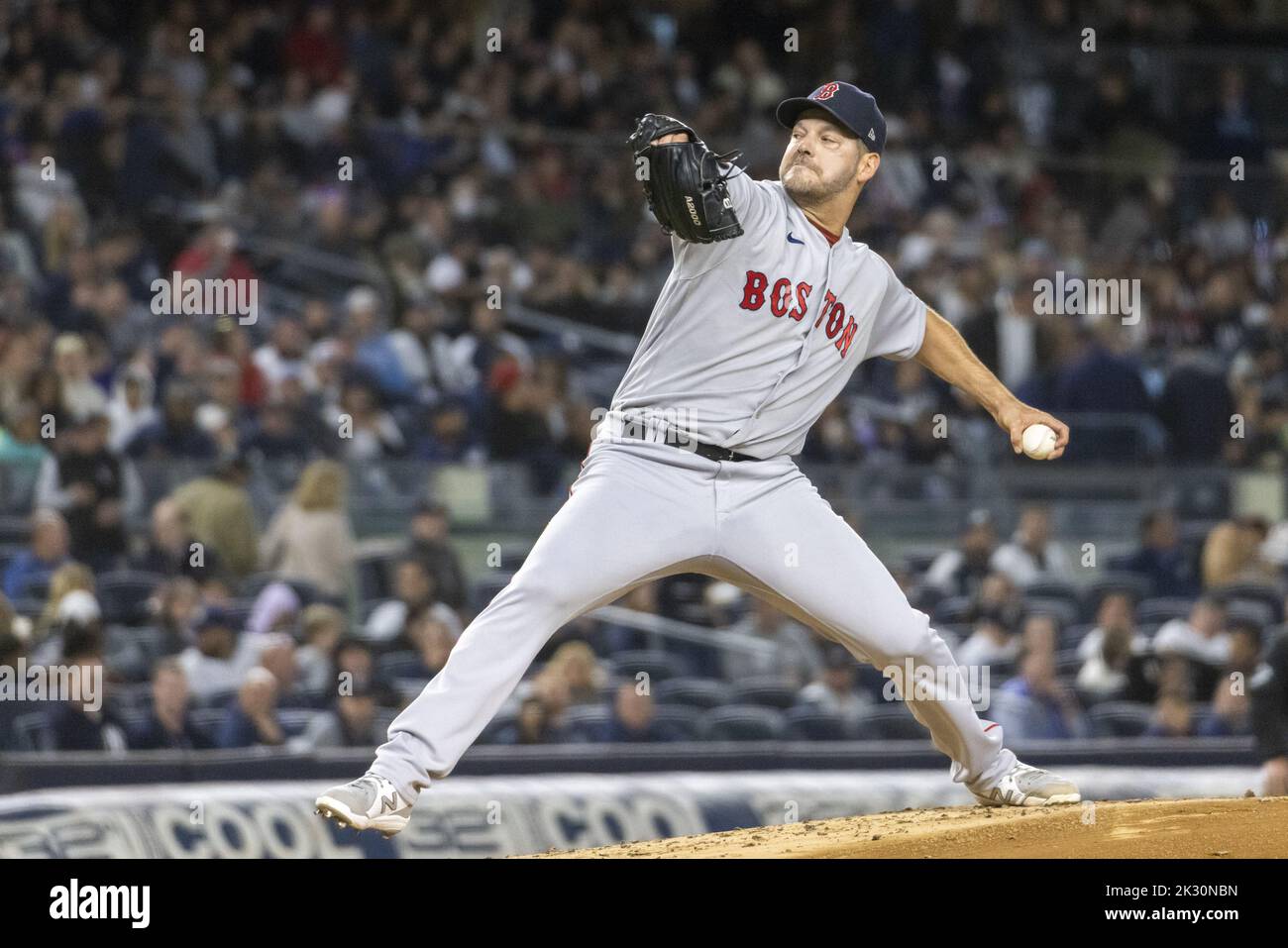 Bronx, Estados Unidos. 23rd de Sep de 2022. Rich Hill lanza durante la primera entrada contra