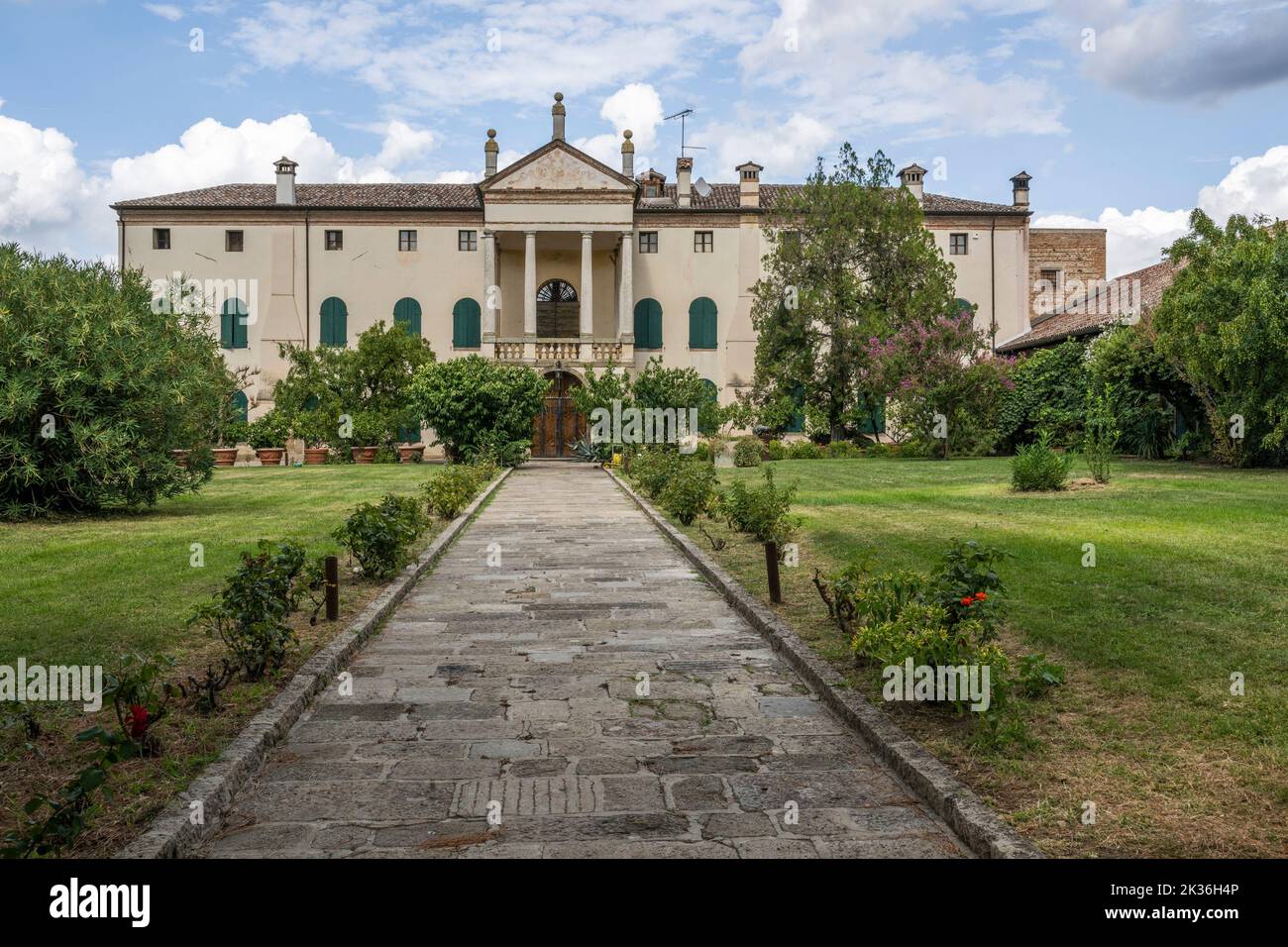 Villa Sceriman, Vo', Véneto, Italia Foto de stock