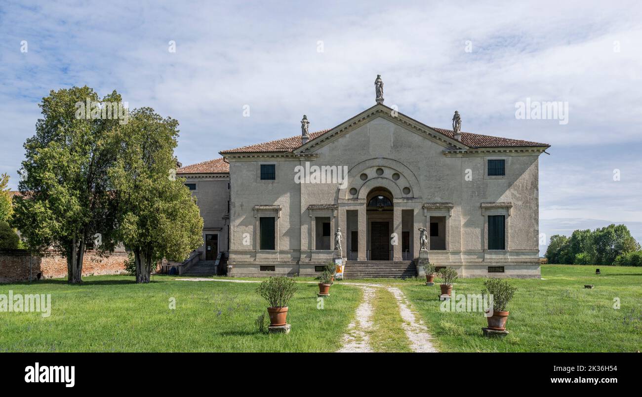 Villa Poiana, Poiana maggiore, Veneto, Italia Foto de stock