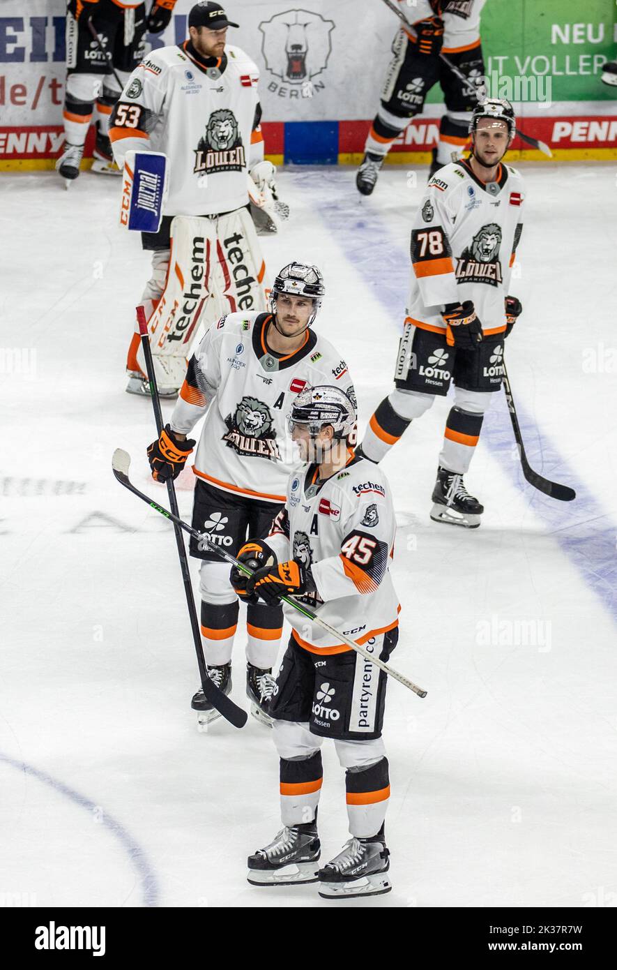 25 de septiembre de 2022, Berlín Hockey sobre hielo DEL, Eisbären