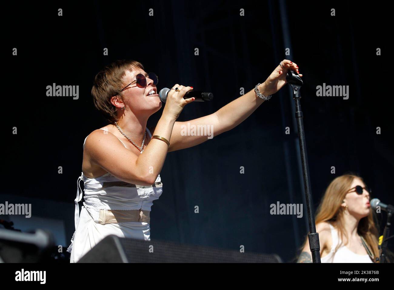 Las Vegas, Nevada, EE.UU. 24th de Sep de 2022. Maggie Rogers en el escenario para el 2022 Festival de Música iHeartRadio Day Stage, AREA15, Las Vegas, NV, 24 de septiembre de 2022. Crédito: Ja/Everett Collection/Alamy Live News Foto de stock