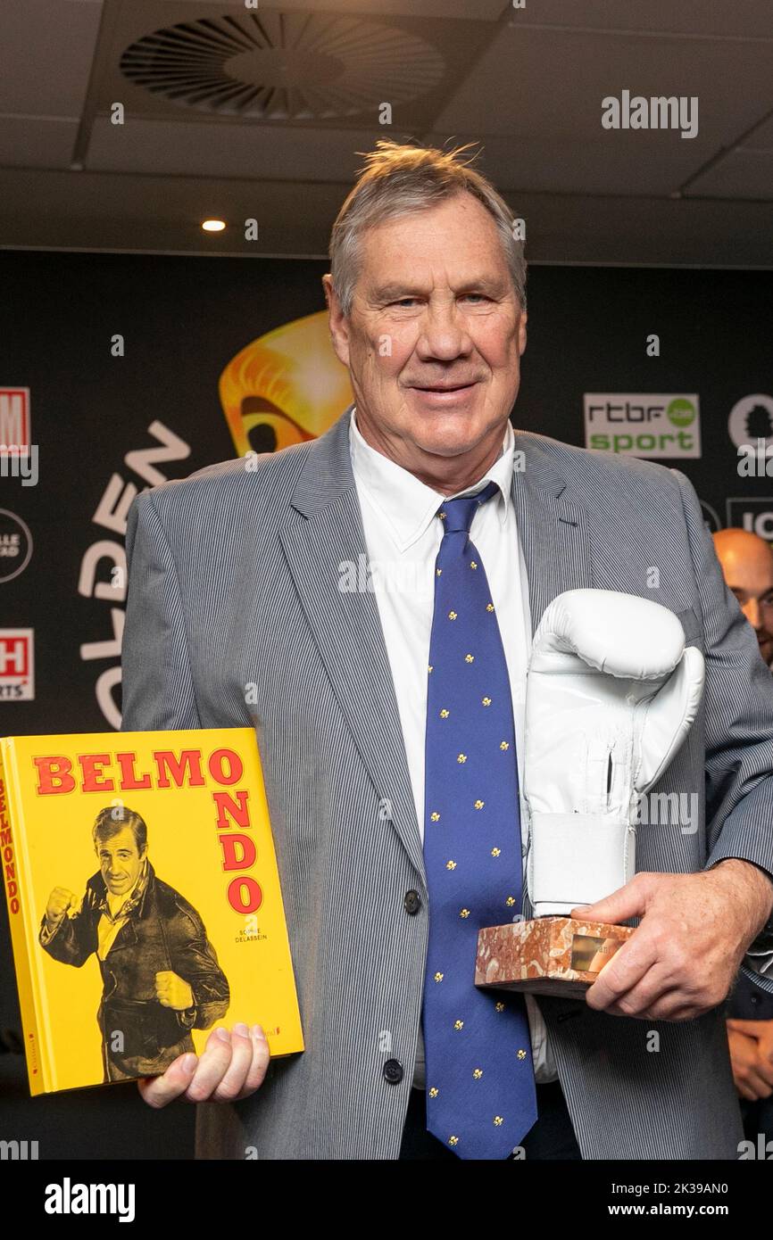 Albert Syben en la foto durante el show de premios Golden boxing Gloves