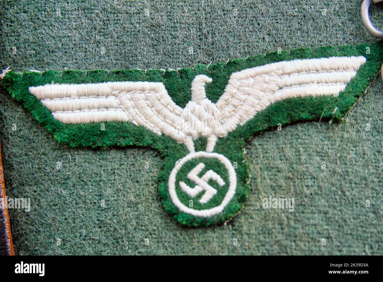 WW2 Reichsadler del Ejército Alemán Breast Eagle Glasgow, Escocia, Reino Unido Foto de stock