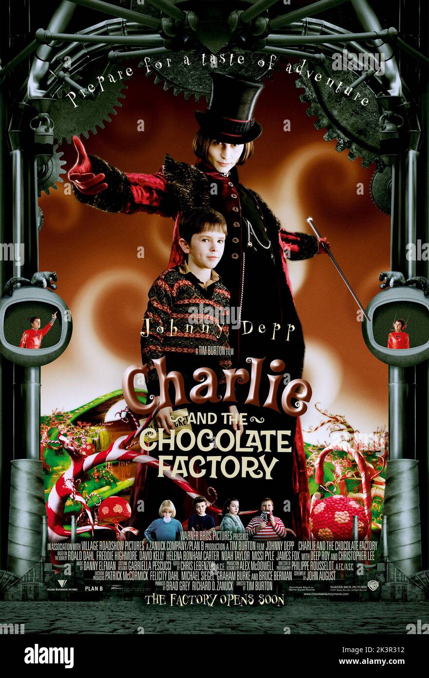 Charlie and the chocolate factory film fotografías e imágenes de alta  resolución - Página 2 - Alamy
