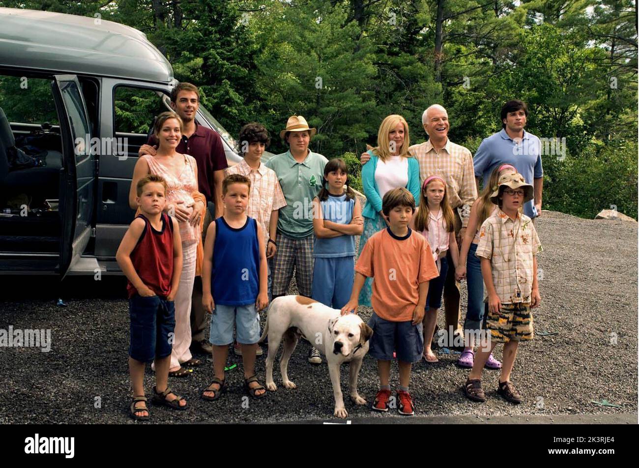Brent Kinsman, Shane Kinsman, Piper Perabo, Bonnie Hunt, Steve Martin & Tom Welling Película Brent Kinsman, Shane Kinsman, Piper Perabo, Bonnie Hunt, Steve Martin & Tom Welling Película