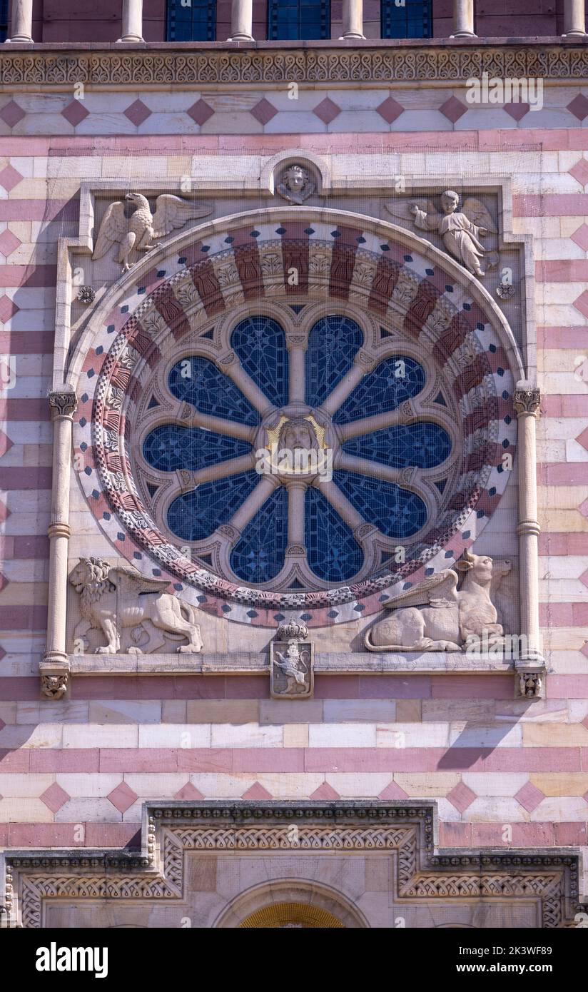 La Catedral de Speyer, Speyer, Alemania Foto de stock