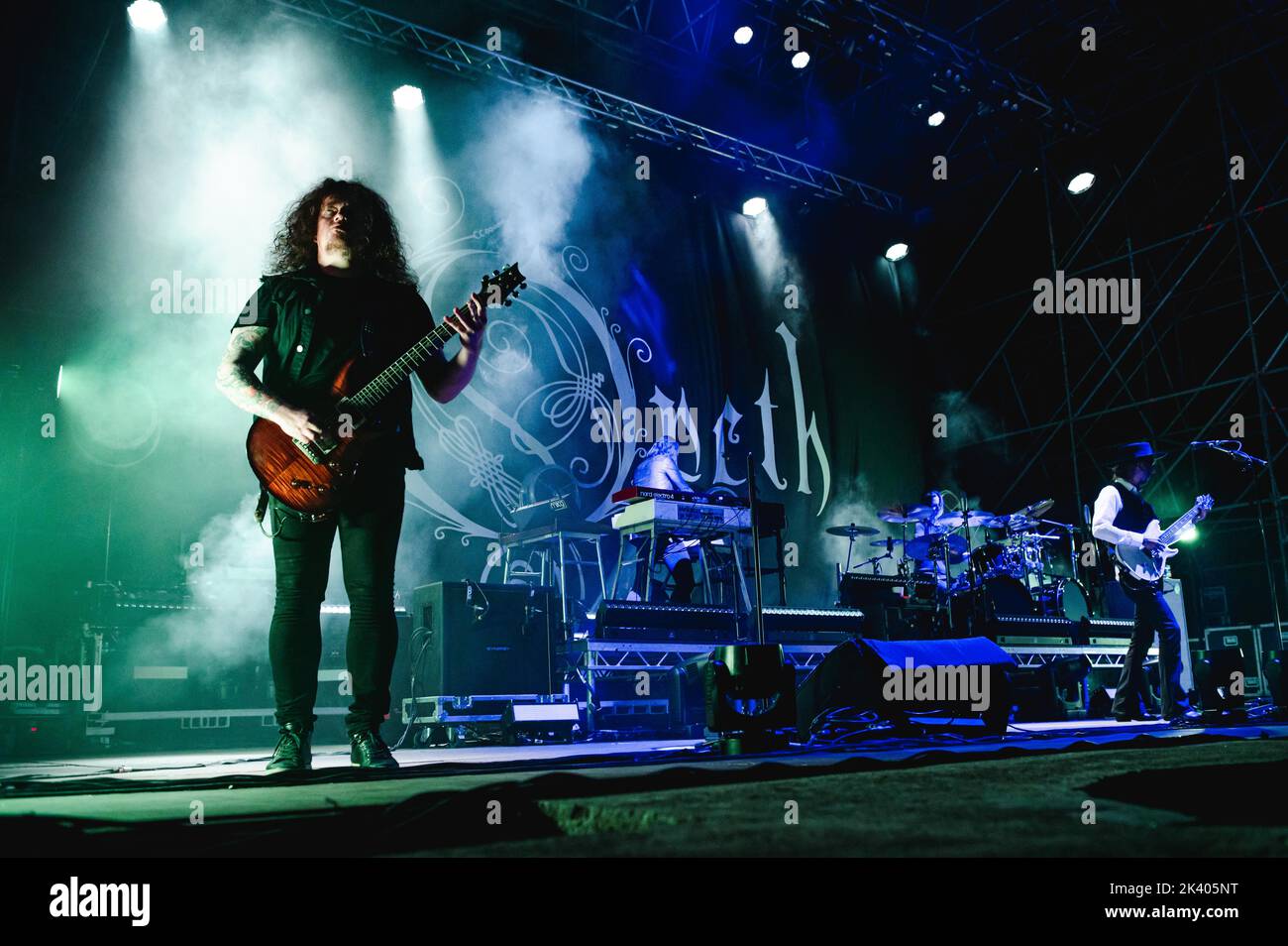 Opeth vive en Ostia Antica en Roma. (Foto de Fabrizio Di Bitoto/Pacific Press) Crédito: Pacific Press Media Production Corp./Alamy Live News Foto de stock