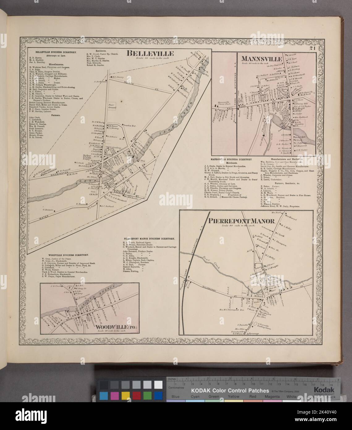 Mapa de mannsville fotografías e imágenes de alta resolución Alamy