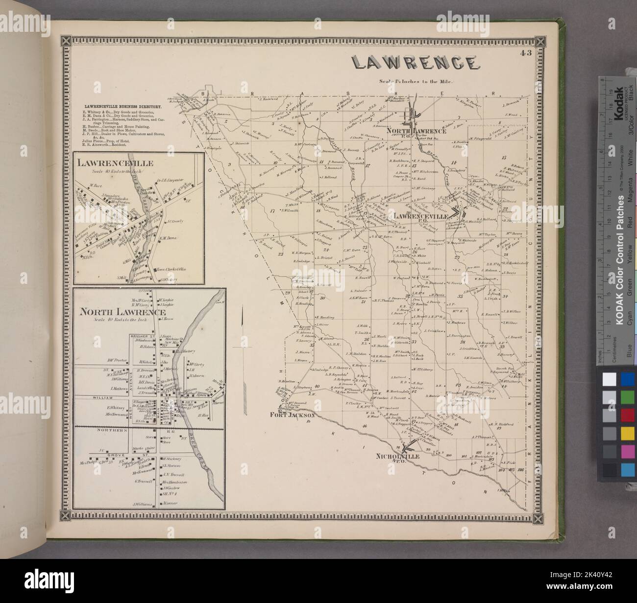Mapa de lawrenceville fotografías e imágenes de alta resolución Alamy
