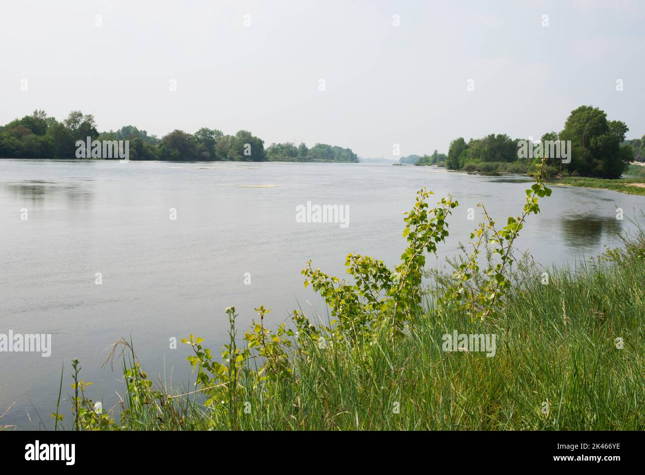 Les bords de Loire Foto de stock