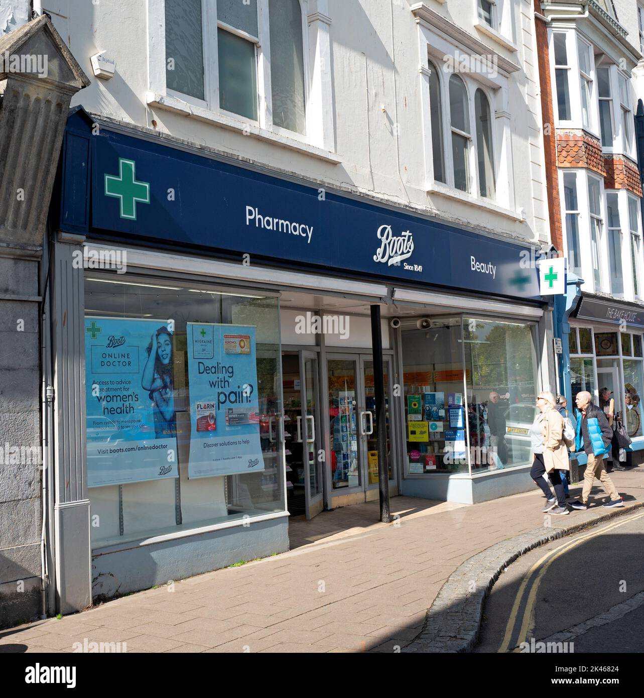 Boots Pharmacy, Reino Unido Foto de stock