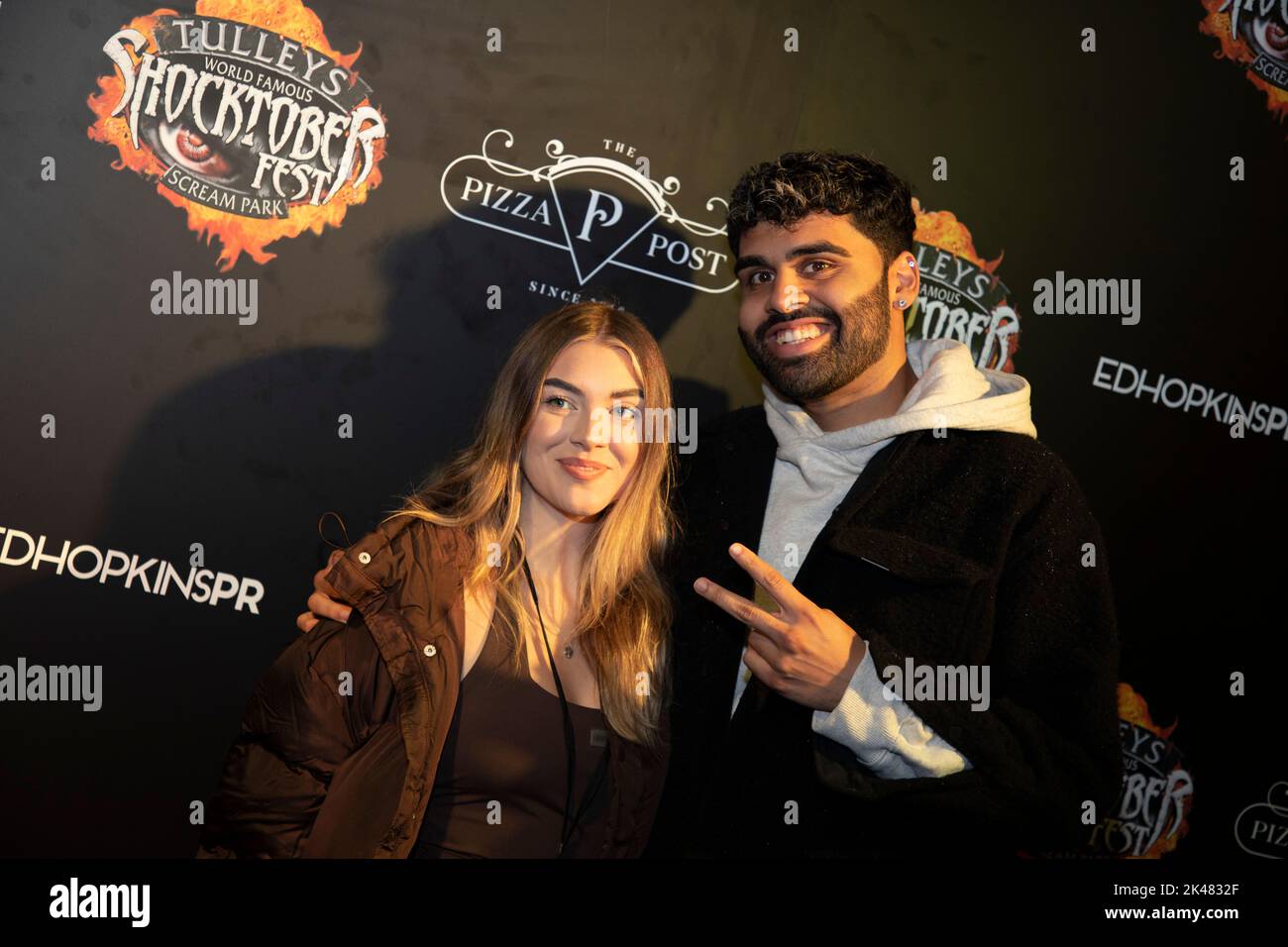 Evento VIP de Black Carpet Fest 2022 de Tulleys Shocktober - ¡El