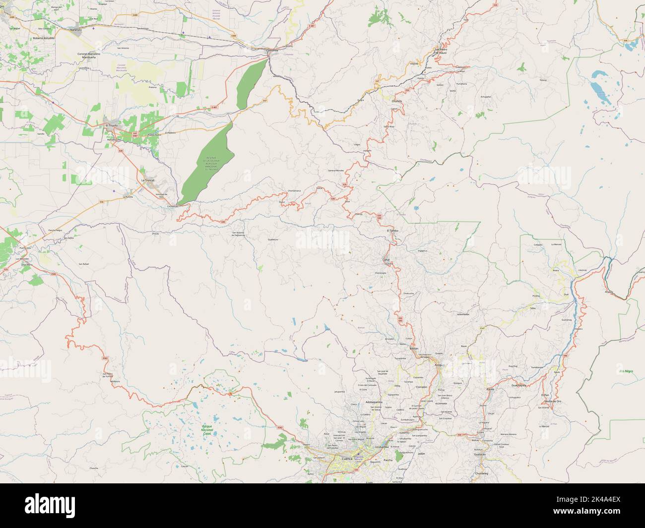 Cañar ecuador map fotografías e imágenes de alta resolución Alamy
