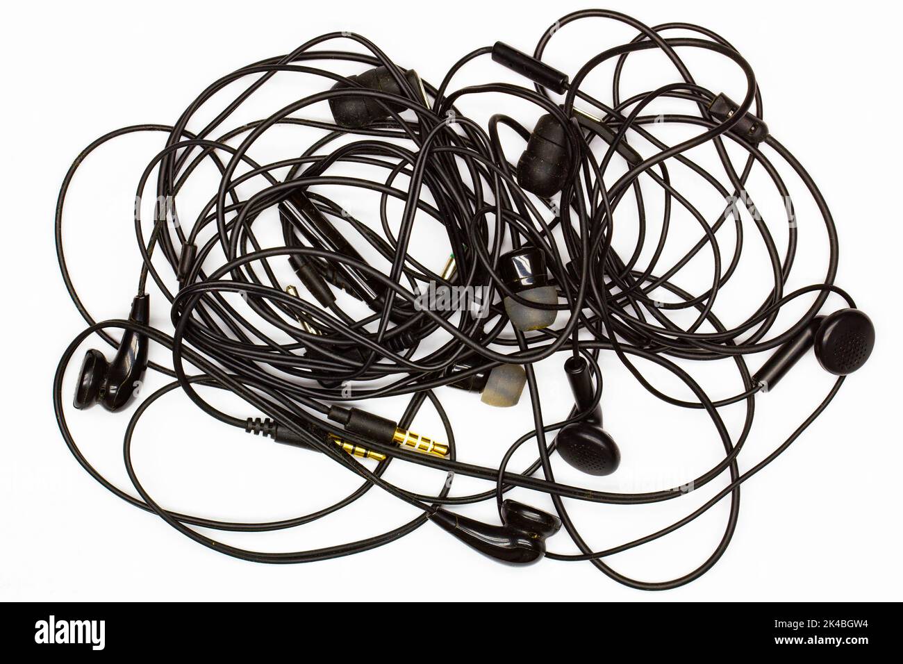 Cables de auriculares fotografías e imágenes de alta resolución - Alamy