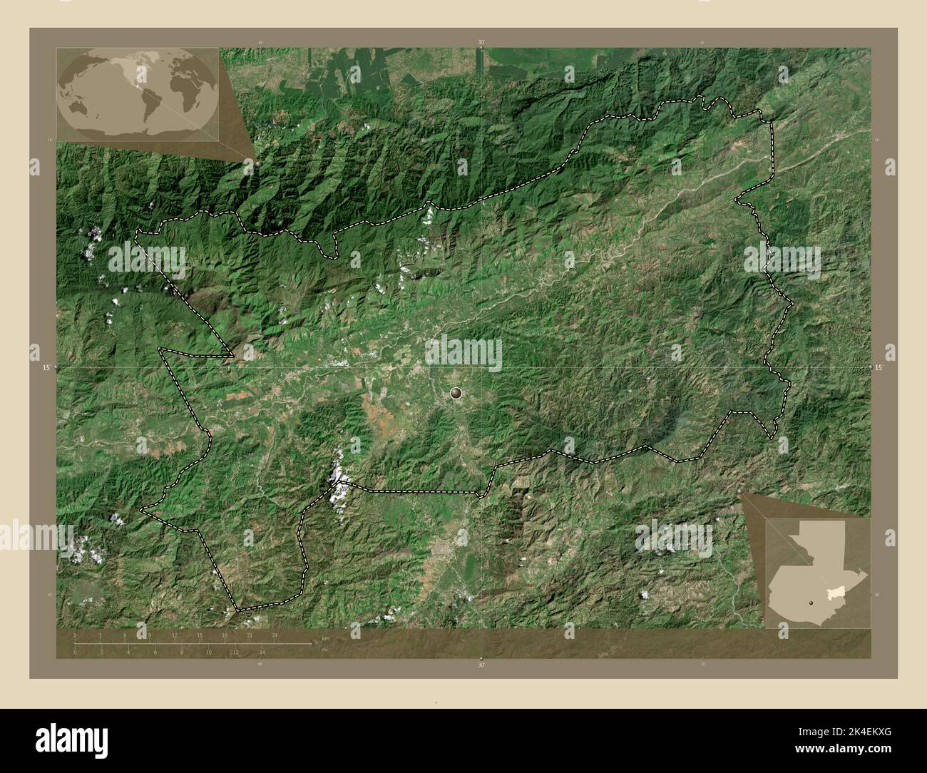 Zacapa Departamento De Guatemala Mapa Satelital De Alta Resolución Mapas De Ubicación 3881
