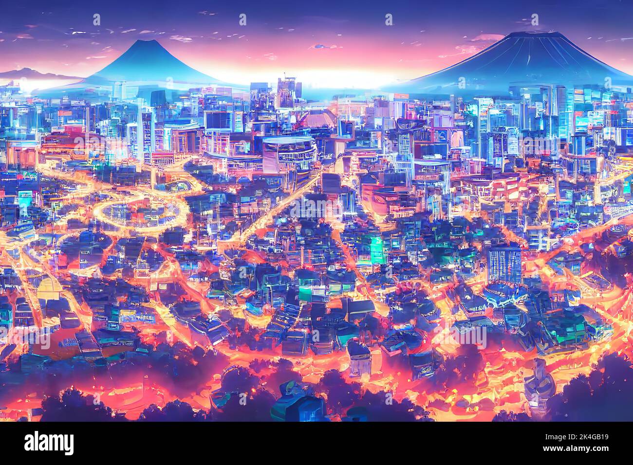 Anime hermoso paisaje fotografías e imágenes de alta resolución - Página 4  - Alamy