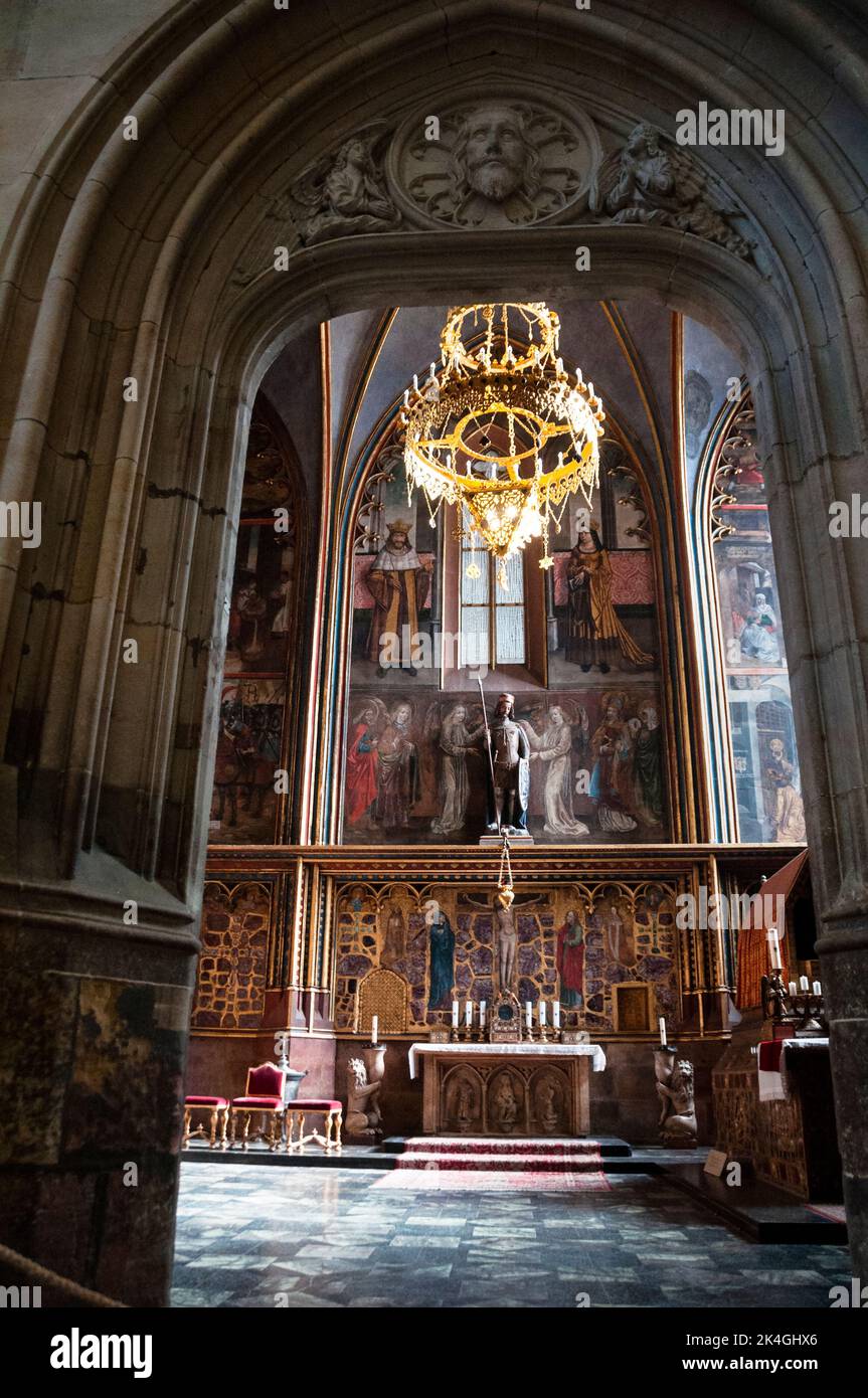 Capilla de San Wenceslao en la Catedral de los Santos Vito, Wenceslao y