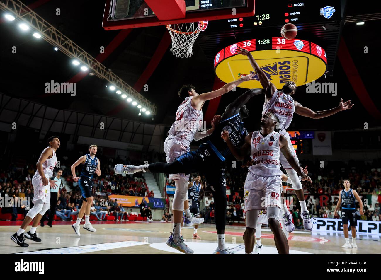 Varese, Italia. 02nd de Oct de 2022. Markel Brown 22 de Pallacanestro