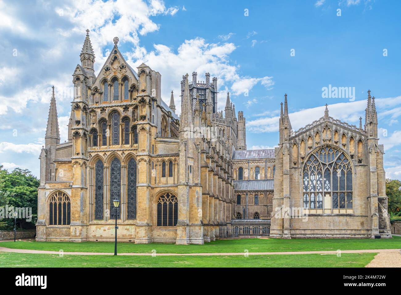 La catedral de Ely Cambridgeshire Foto de stock
