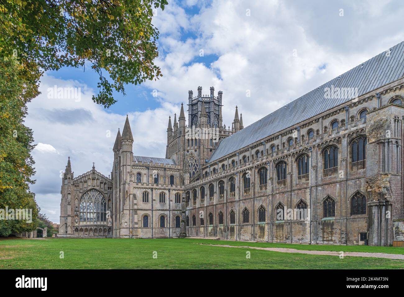 La catedral de Ely Cambridgeshire Foto de stock