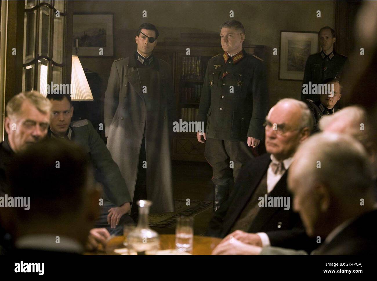 TOM CRUISE, Kenneth Branagh, Valkyrie, 2008 Foto de stock