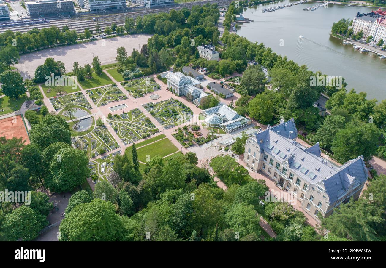 El Jardín Botánico de la Universidad de Helsinki es una institución