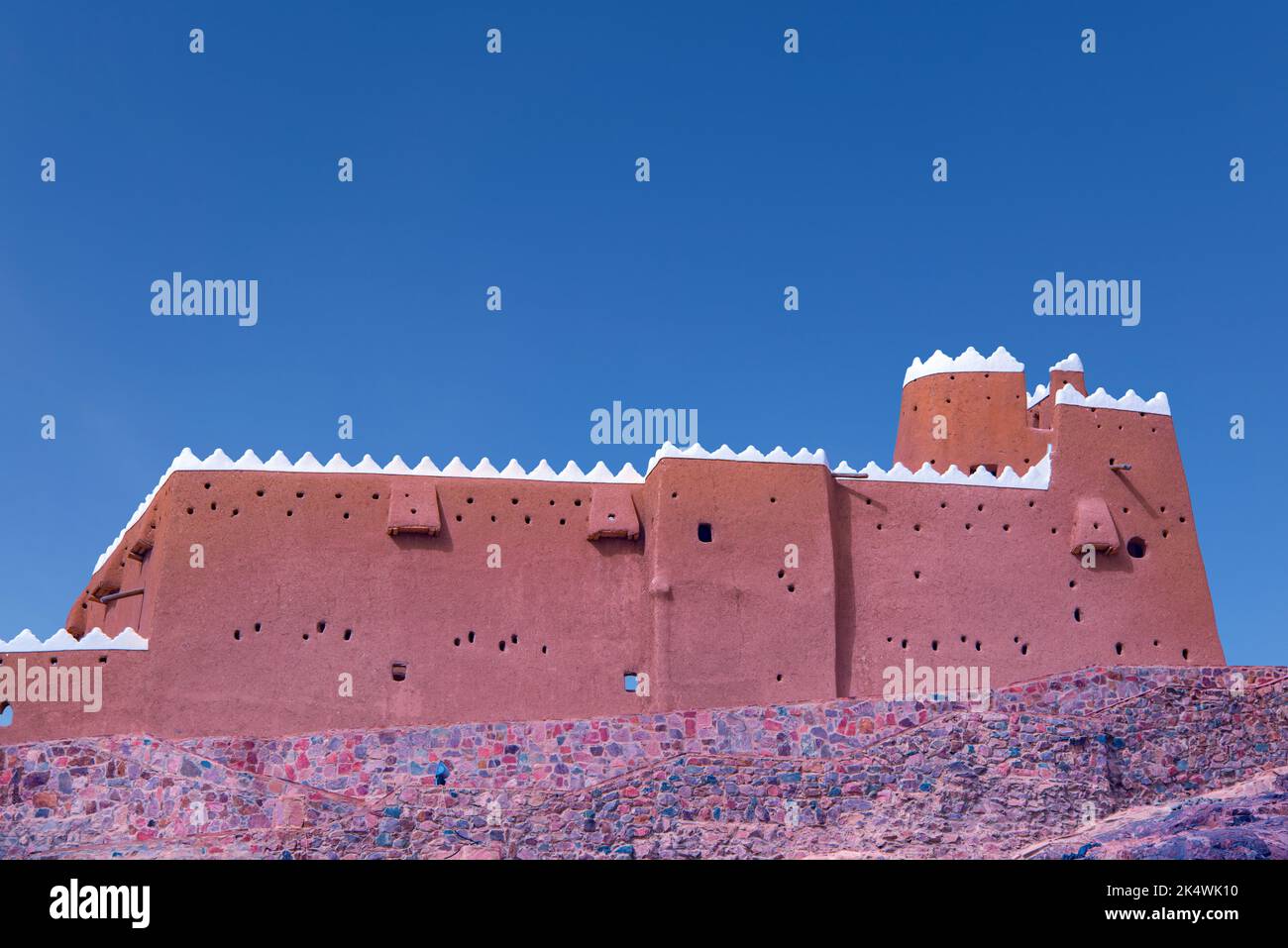Colina del siglo top17th A'Arif Fort Hail Arabia Saudita 1 Foto de stock
