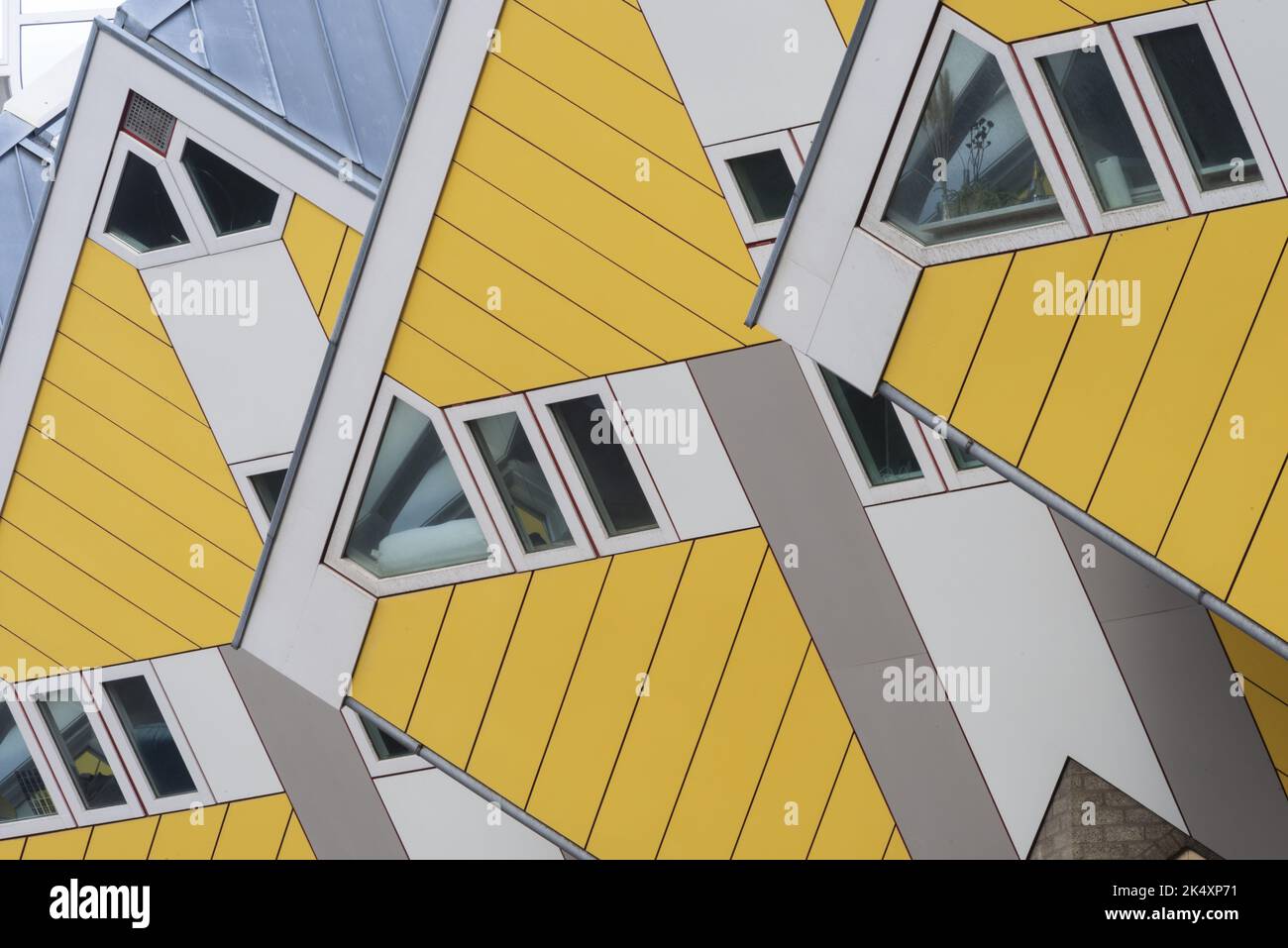 Cube Houses, Rotterdam, Holanda del Sur, Niederlande, Europa Foto de stock