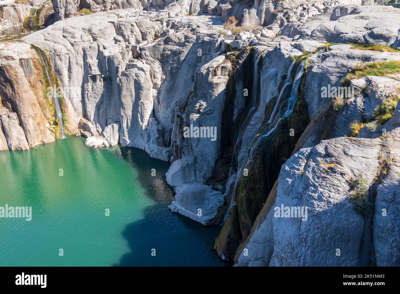 Shoshone Falls En Twin Falls, Idaho Foto de stock