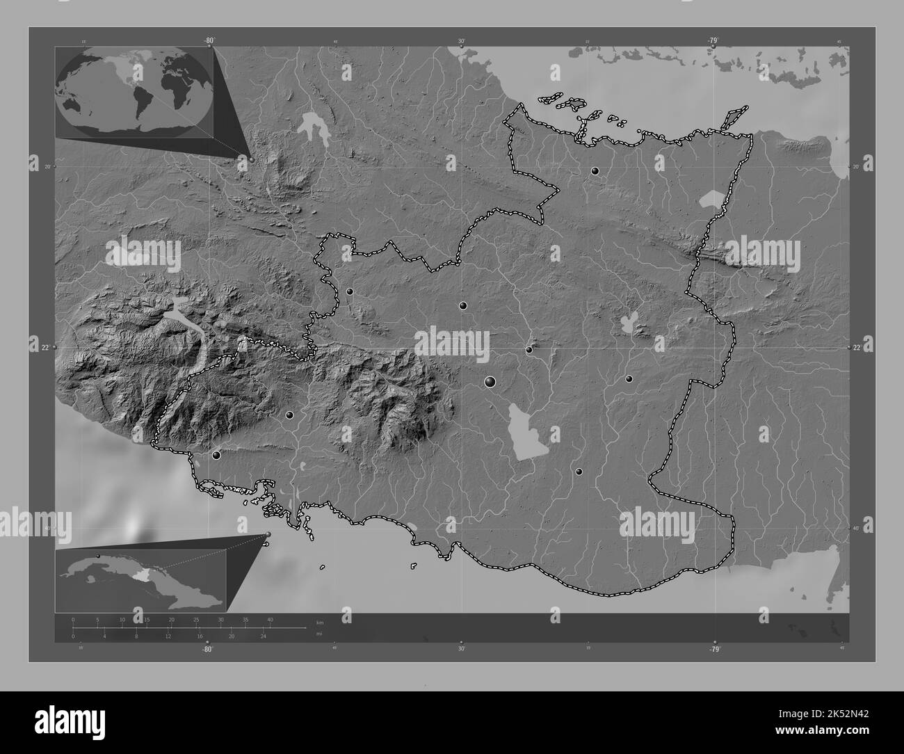Cuba mapa sancti spiritus fotografías e imágenes de alta resolución