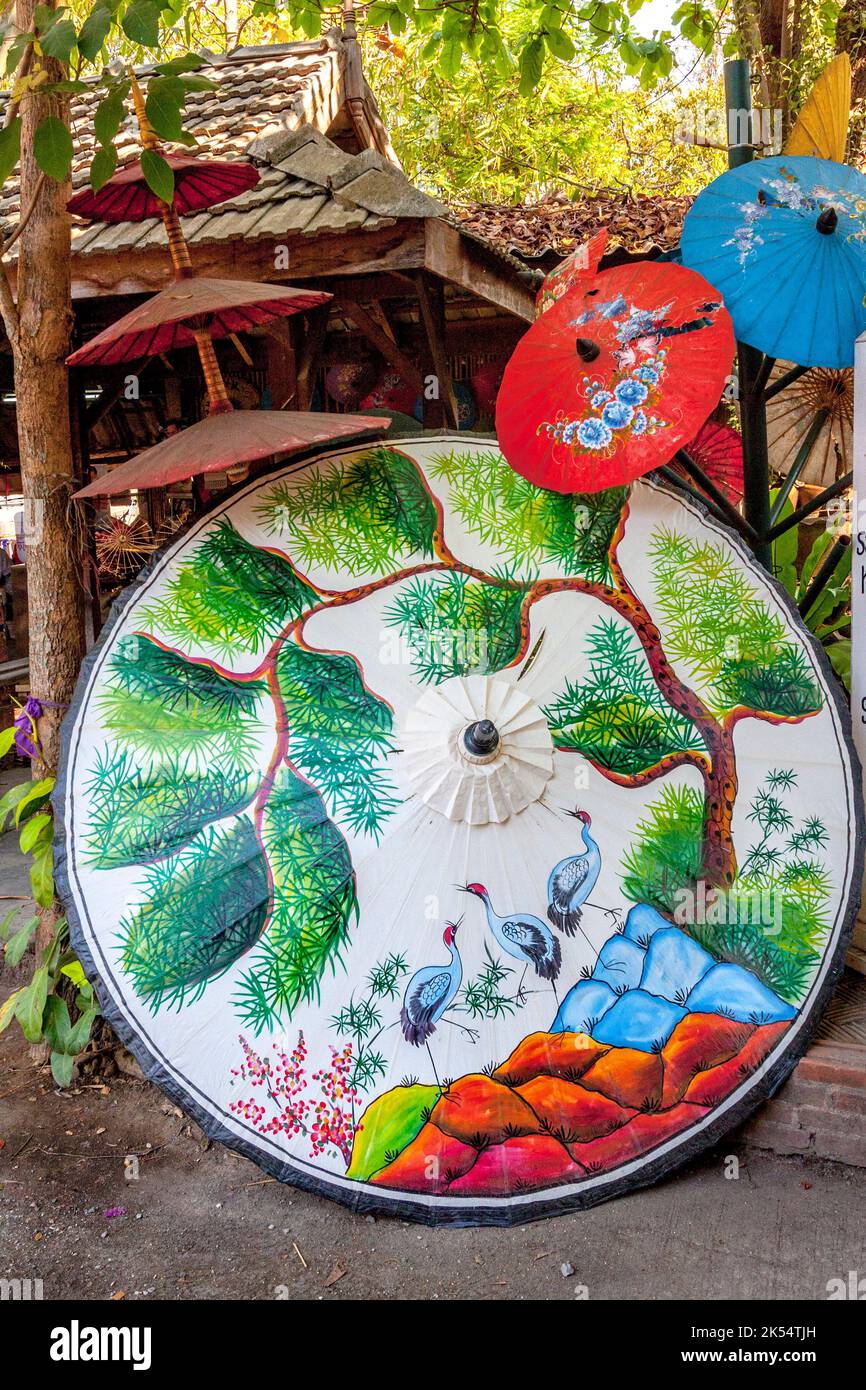 Paraguas pintados fotografías e imágenes alta resolución - Alamy