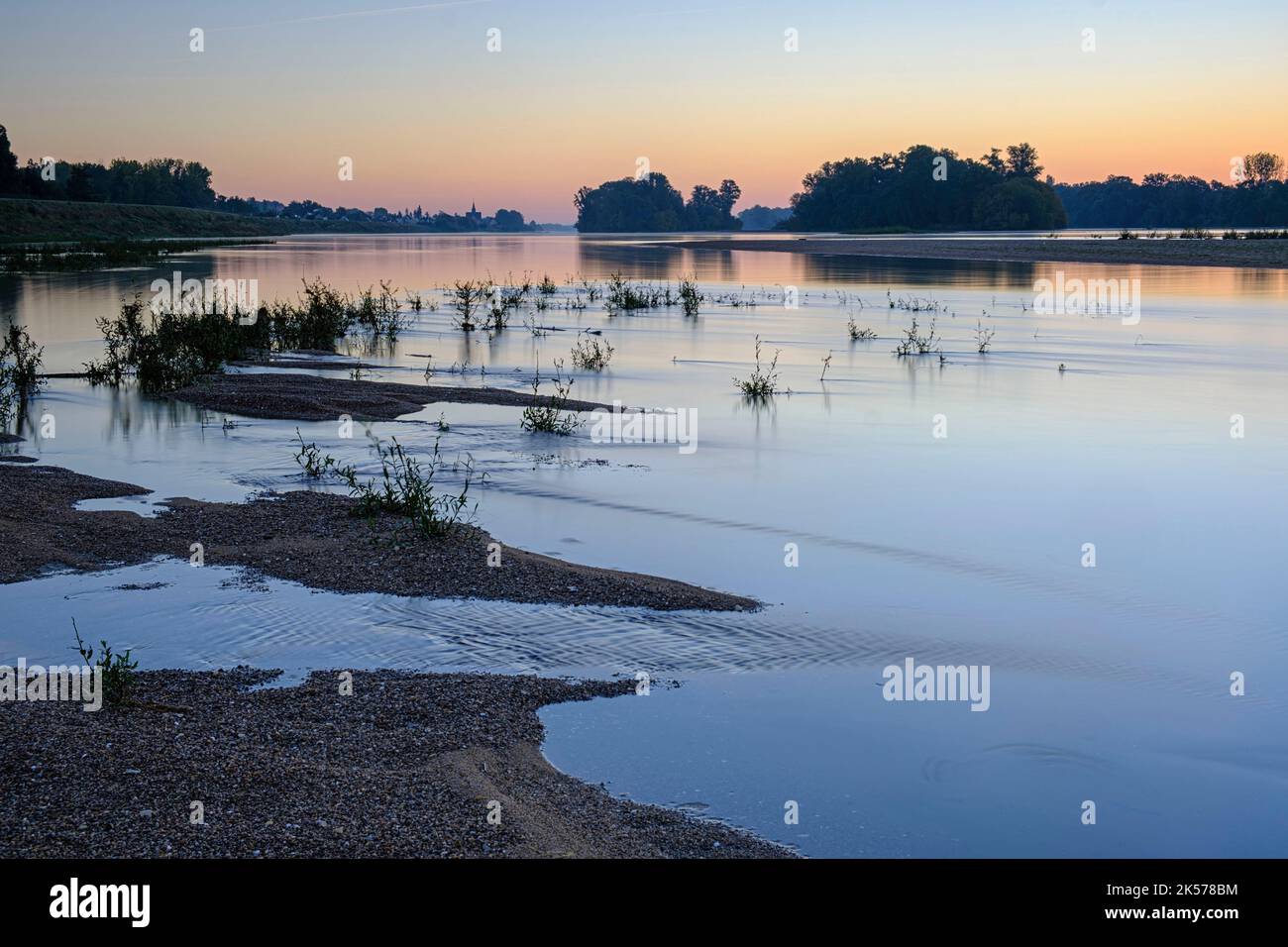 Francia, Indre y Loira, Valle del Loira catalogado como Patrimonio de