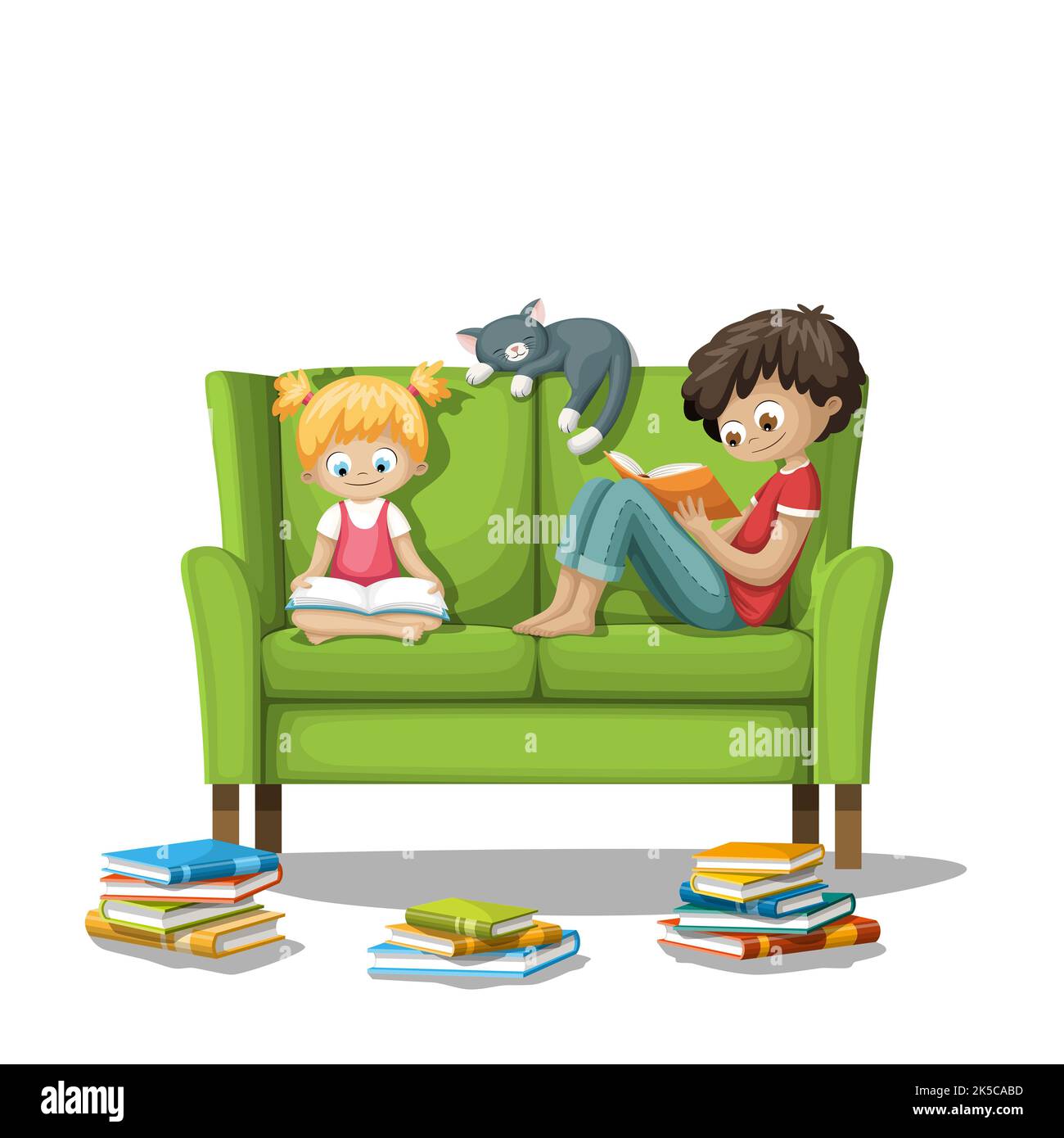 Sofá de dibujos animados para bebé, sillón pequeño para niños, silla de  lectura suave, sofá para