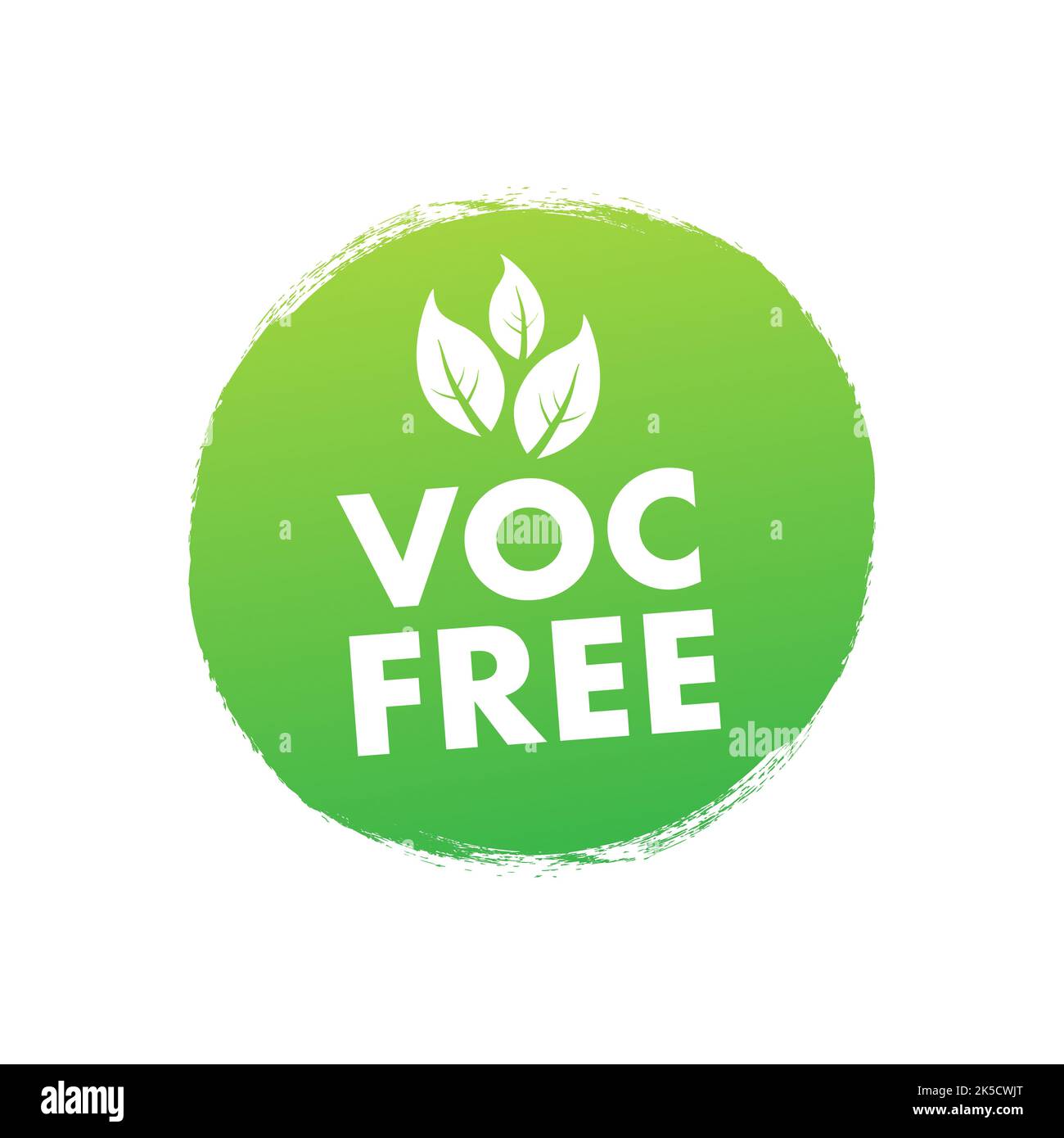 Sin COV. Resumen libre de compuestos orgánicos volátiles. Ilustración de stock vectorial Ilustración del Vector