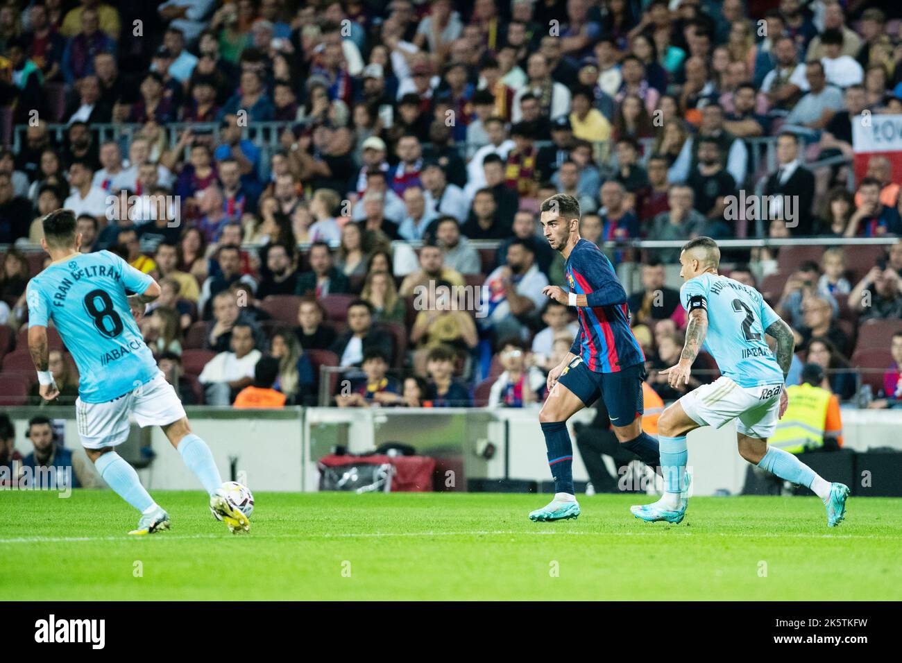 9 de octubre de 2022, Roma, España Ferran Torres del FC Barcelona