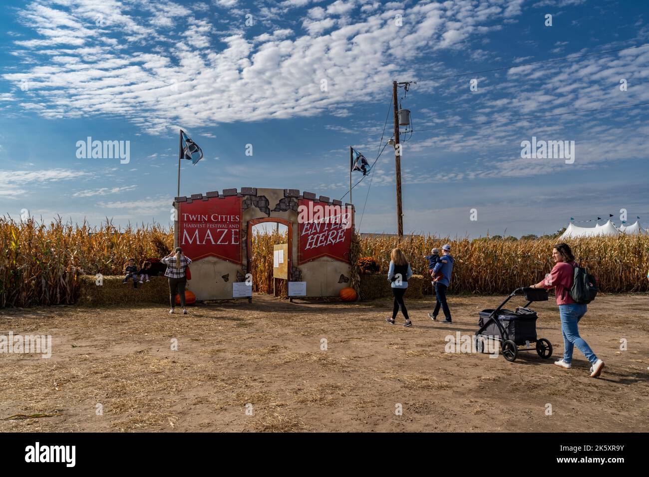 Brooklyn Park, Minnesota 2 de octubre de 2022 Entrada al Twin Cities