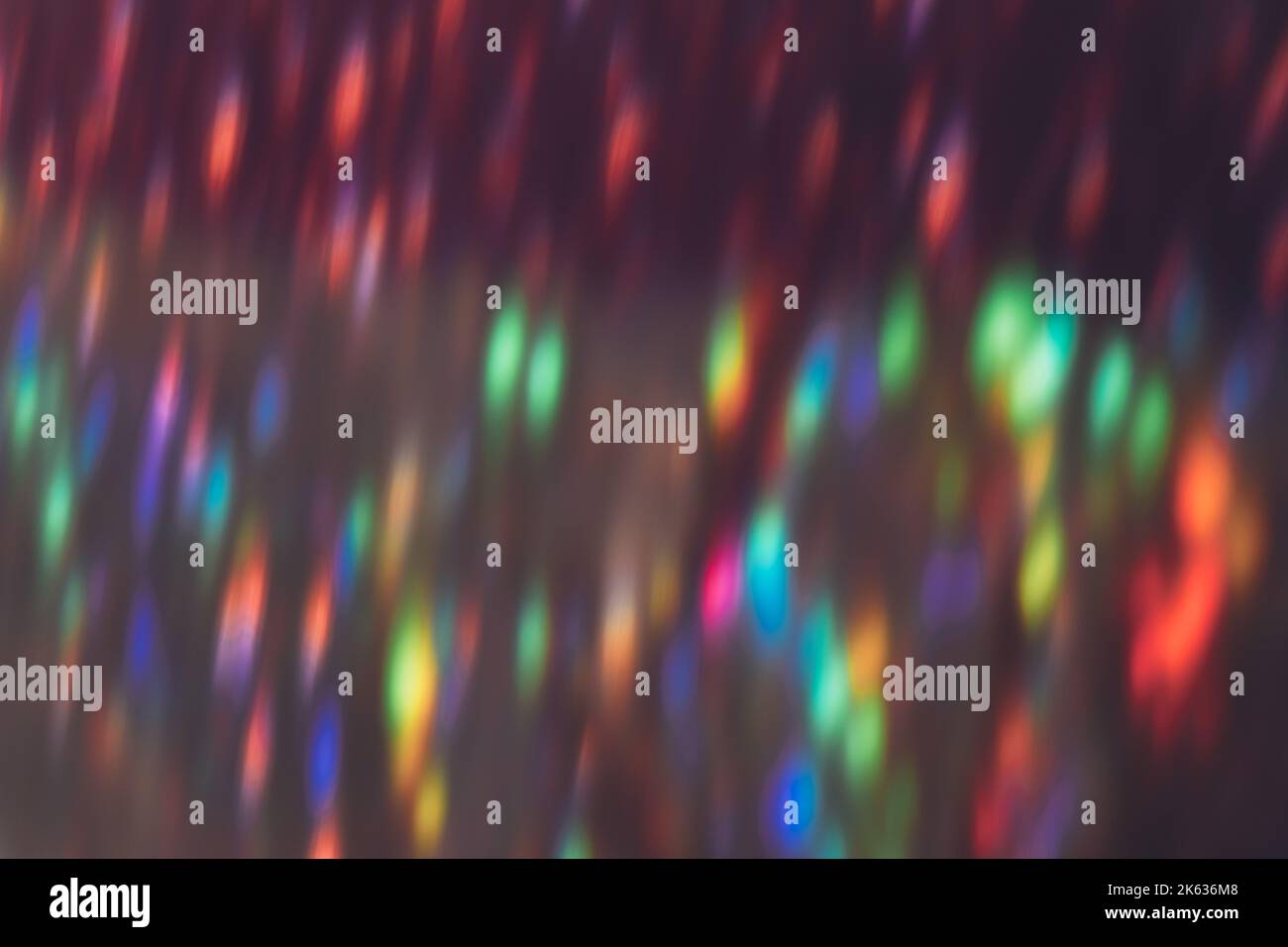 revestimiento de luz de bokeh motas llamaradas de lentes de colores Foto de stock