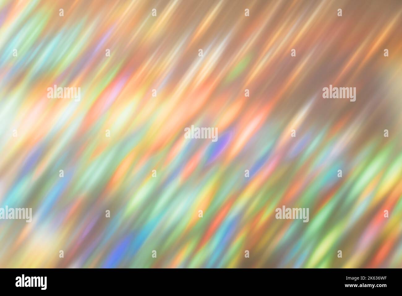 luz holográfica brillante de la lente superpuesta arco iris brillante Foto de stock