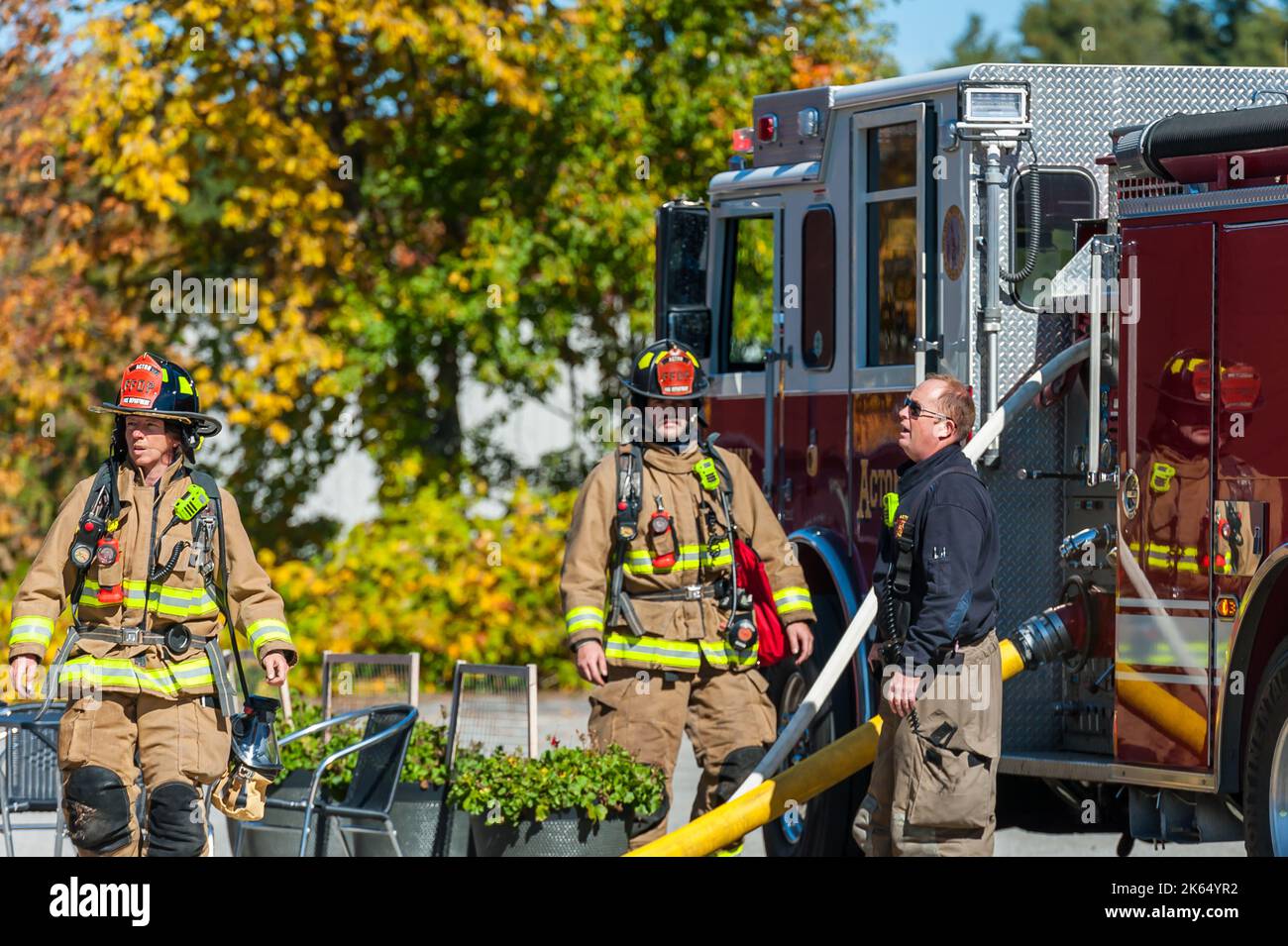 Acton, Massachusetts. 11th de octubre de 2022. El Departamento de